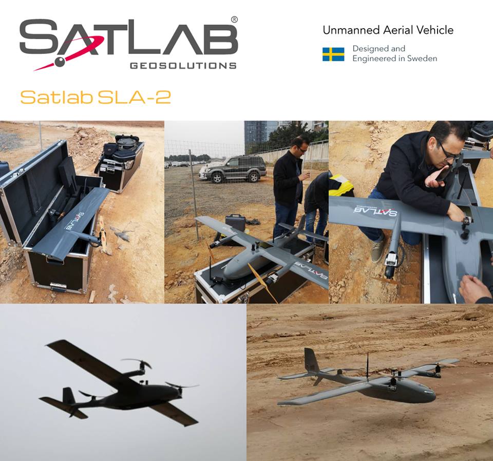 UAV VTOL SATALB SLA-2 W TERENIE